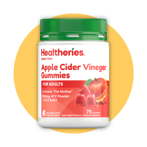 蘋果醋+維他命C+維他命B軟糖 (75 粒裝)