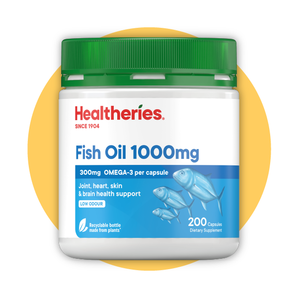 Healtheries Fish Oil 1000mg 200s
