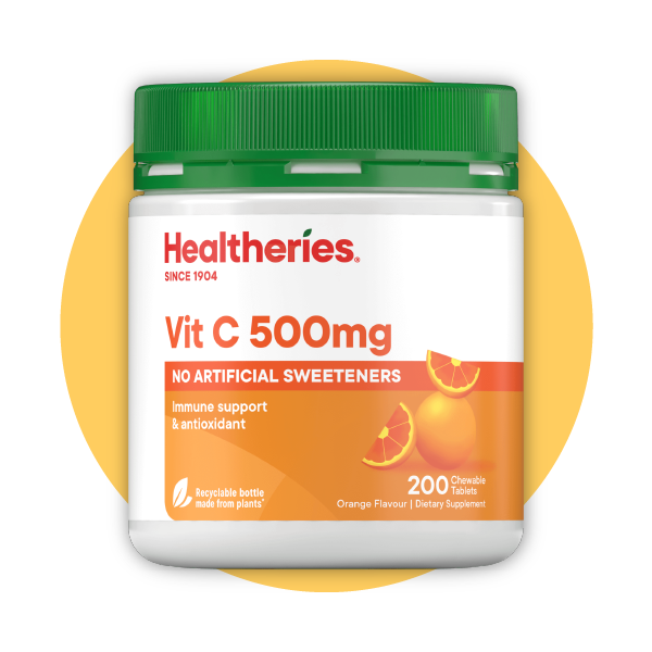 咀嚼營養片維他命C 500毫克 (200粒裝)