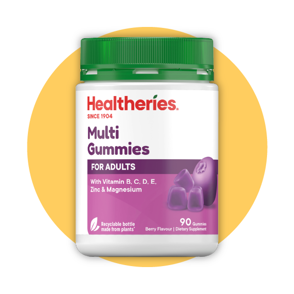 成人多元維他命軟糖雜莓味 (90粒裝)