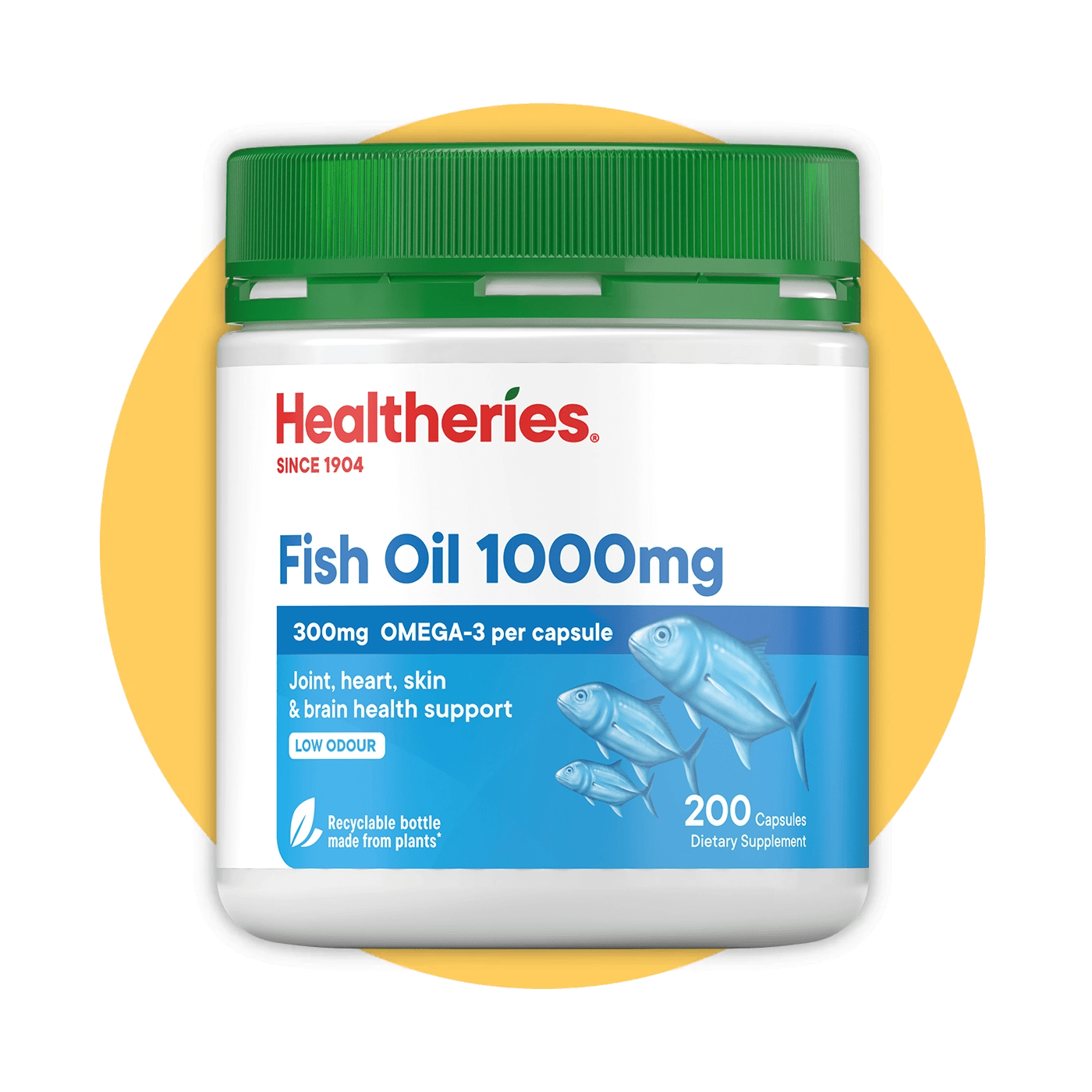 Healtheries Fish Oil 1000mg 200s - Healtheries Hong Kong