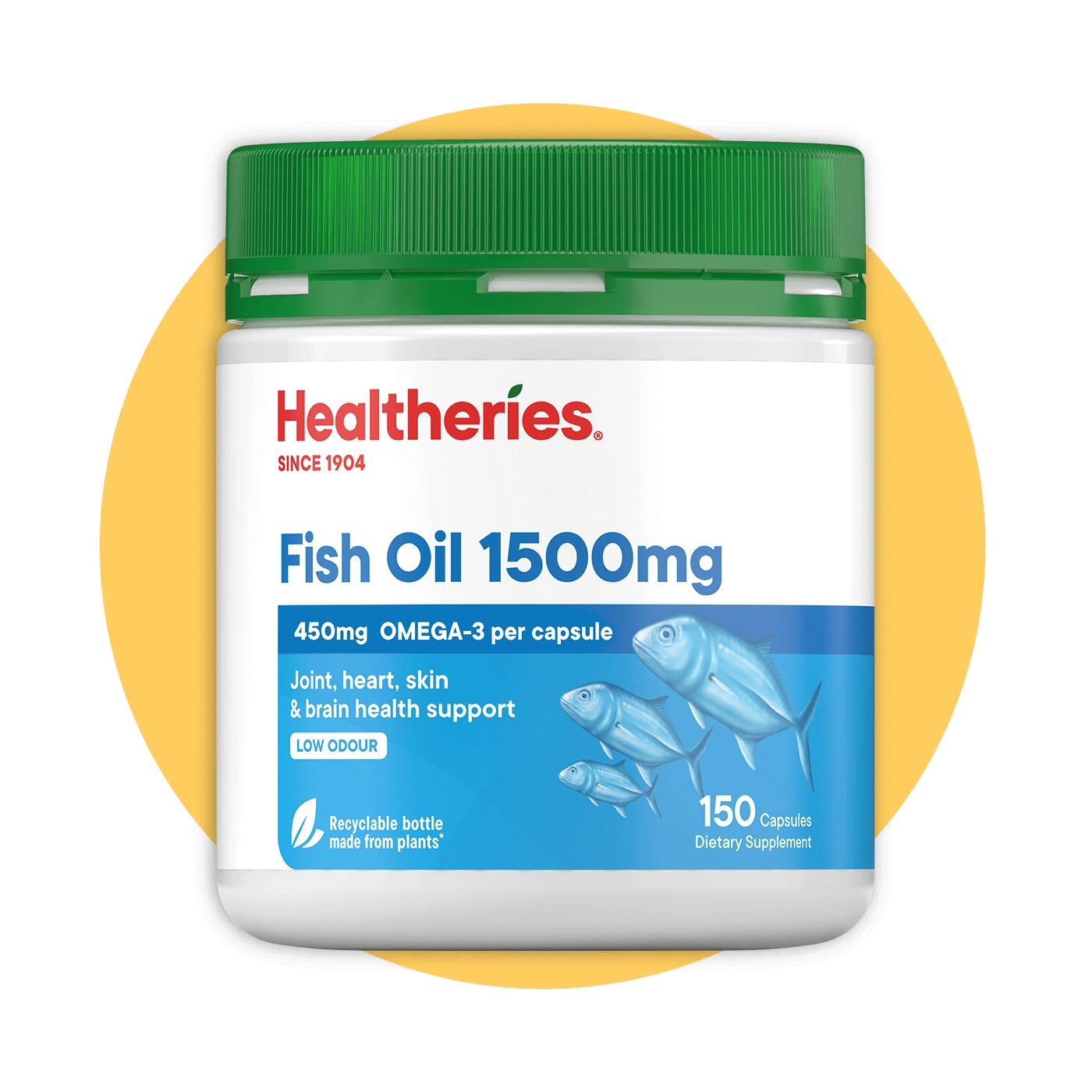 Healtheries Fish Oil 1500mg 150s - Healtheries Hong Kong