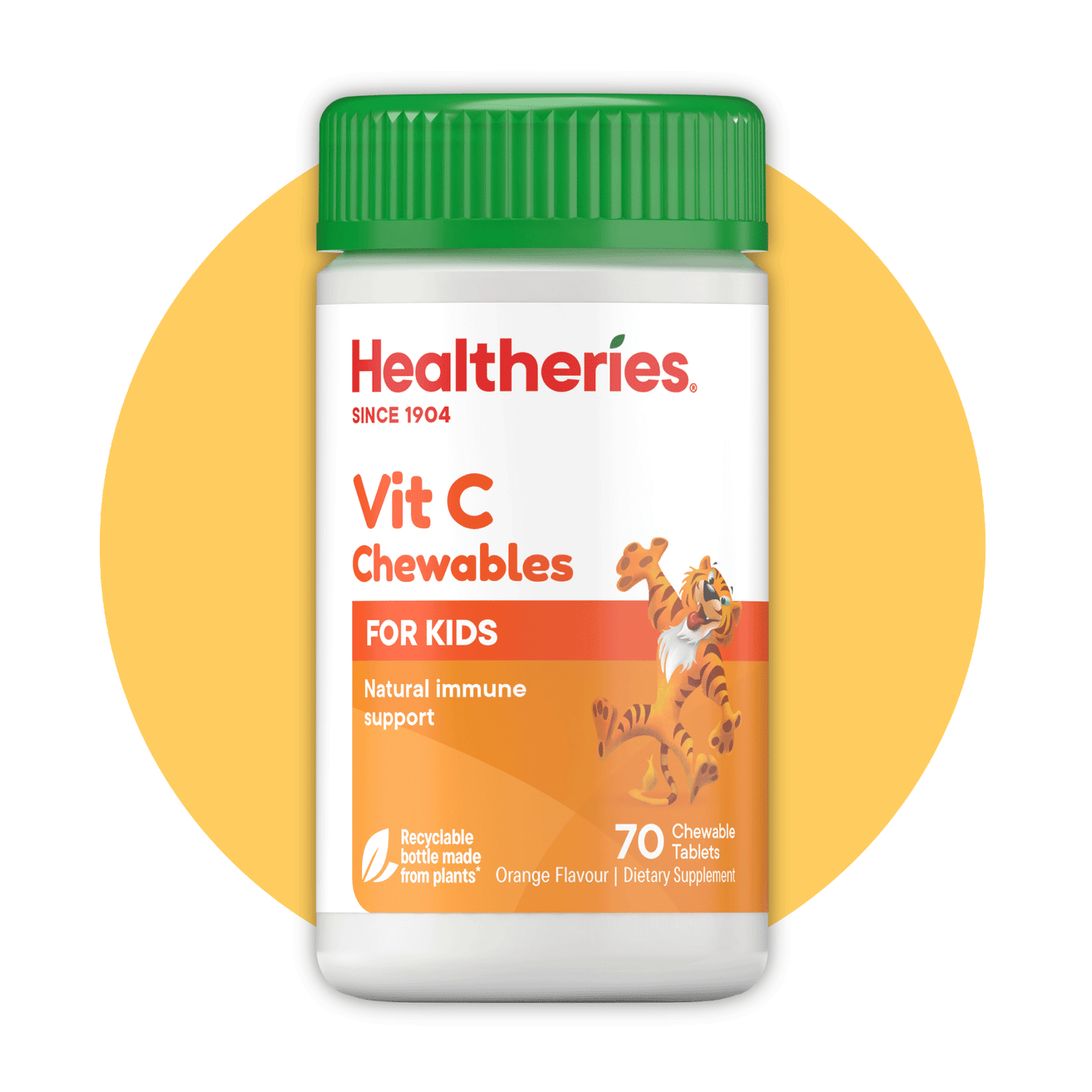 KidsCare Vit C Chewable Tablets 70s - Healtheries Hong Kong