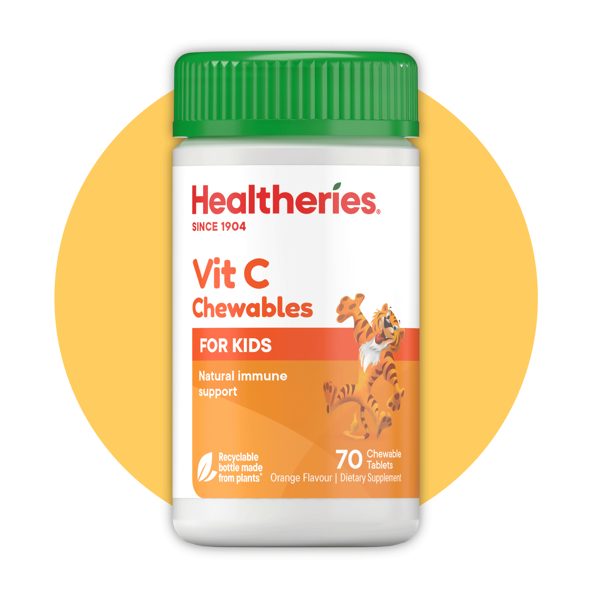 KidsCare Vit C Chewable Tablets 70s - Healtheries Hong Kong