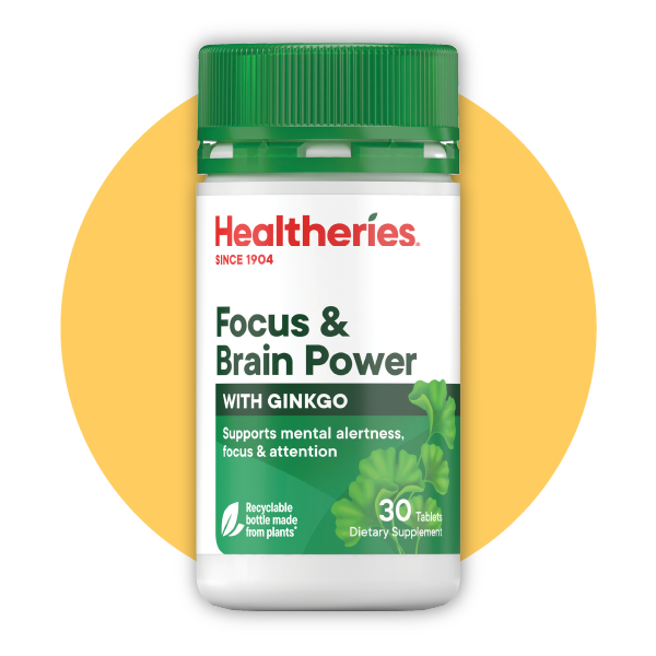 專注力與大腦配方 (30粒裝)