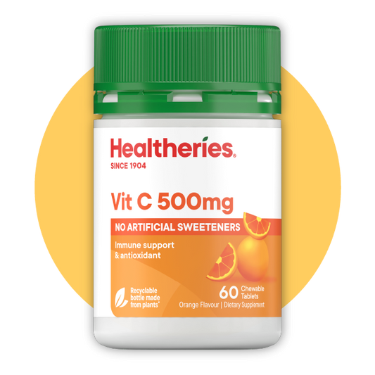 咀嚼營養片維他命C 500毫克 (60粒裝)