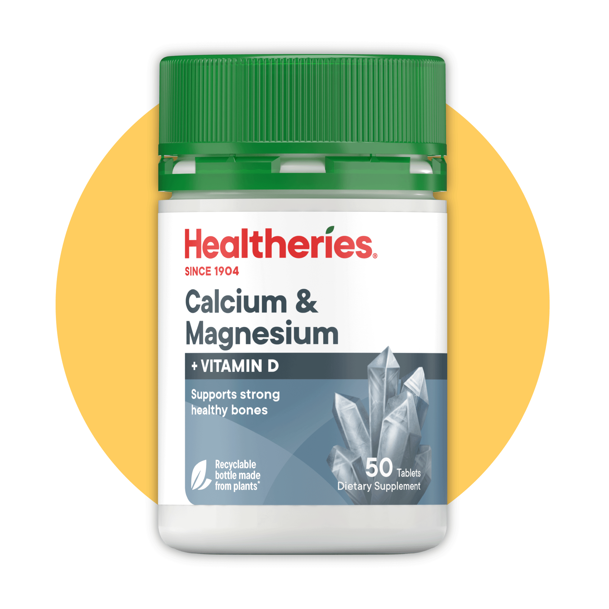 (HAStaff) Calcium + Magnesium + Vit D Tablets 50s - Healtheries Hong Kong