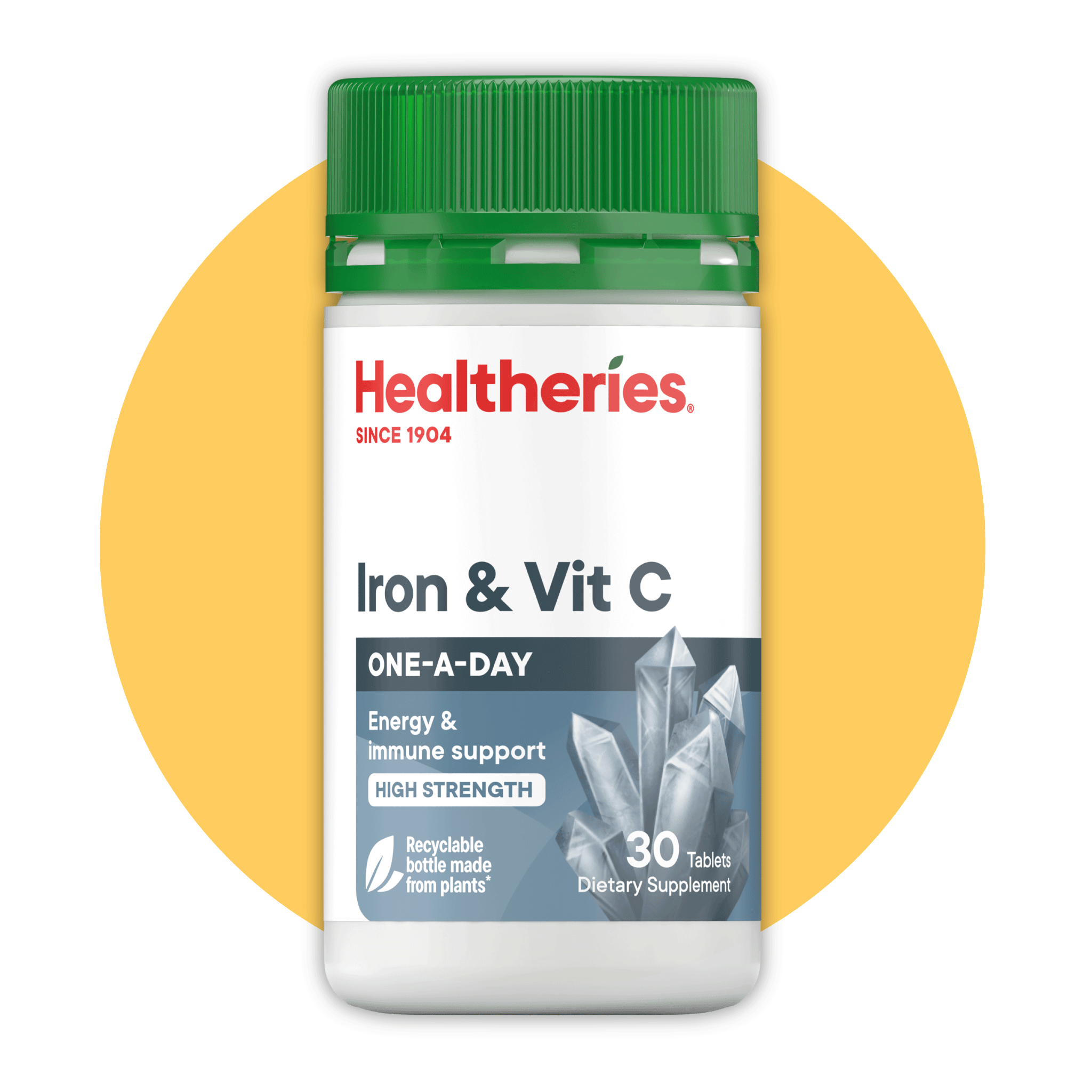 (HAStaff) Iron & Vit C 30 Tablets - Healtheries Hong Kong