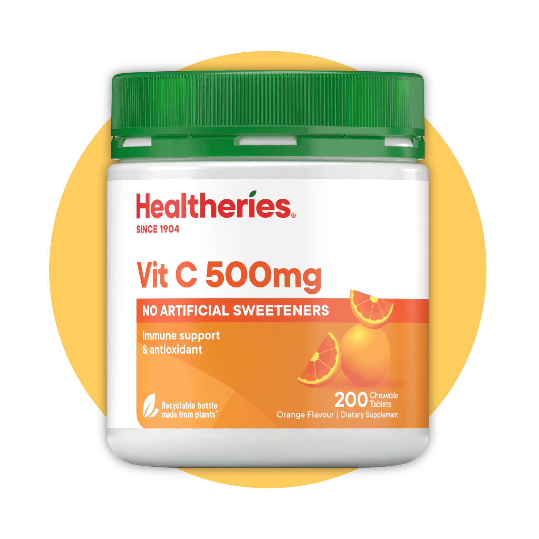 (HAStaff) Vit C 500mg Chewable Tablets 200s - Healtheries Hong Kong