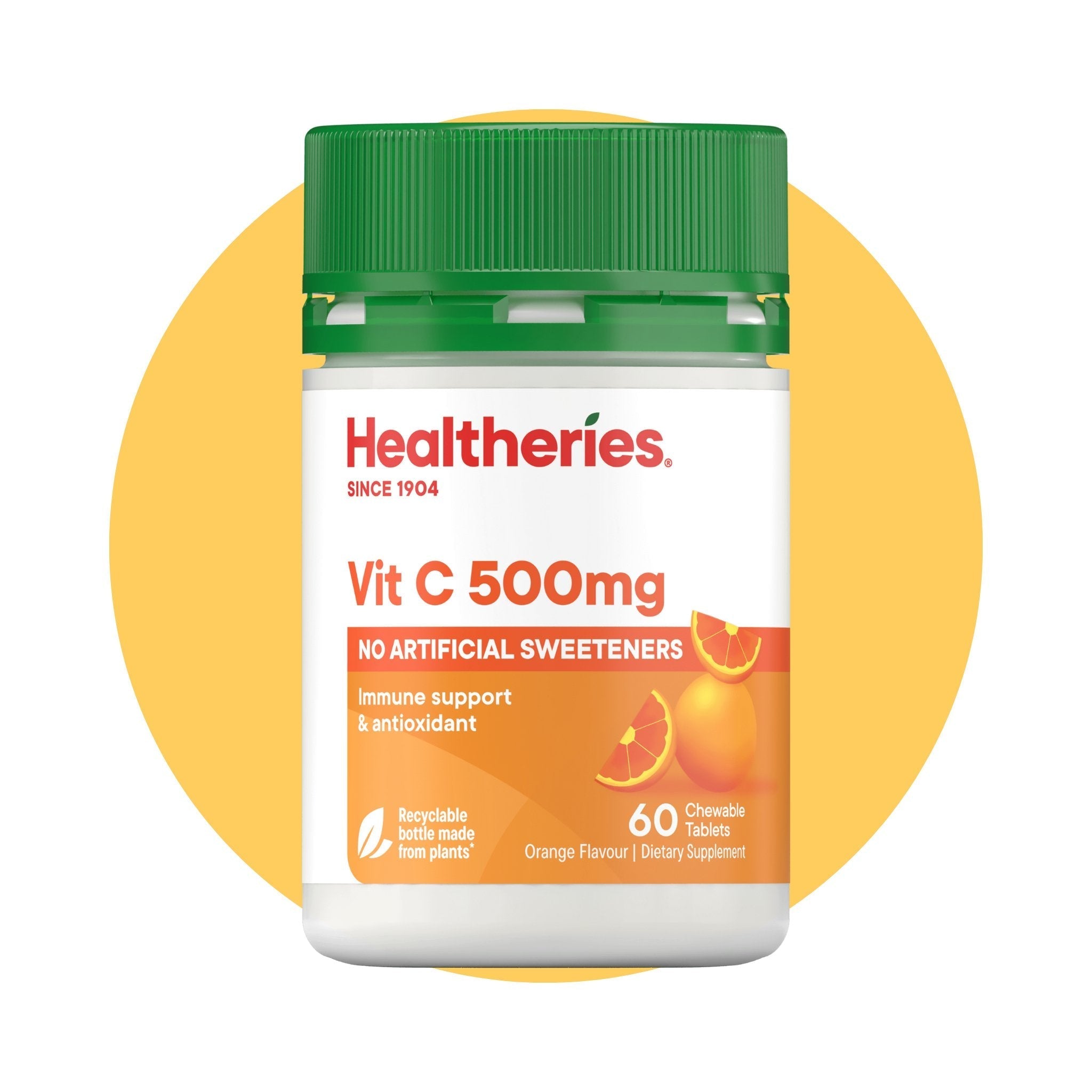 (HAStaff) Vit C 500mg Chewable Tablets 60s - Healtheries Hong Kong