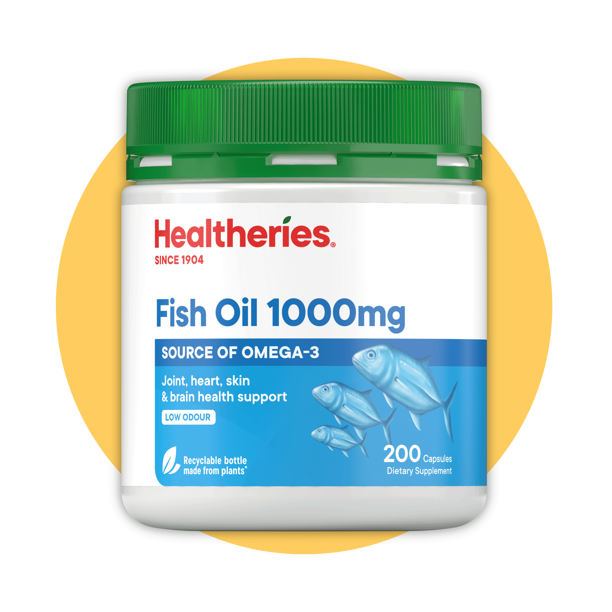 Healtheries Fish Oil 1000mg 200s - Healtheries Hong Kong