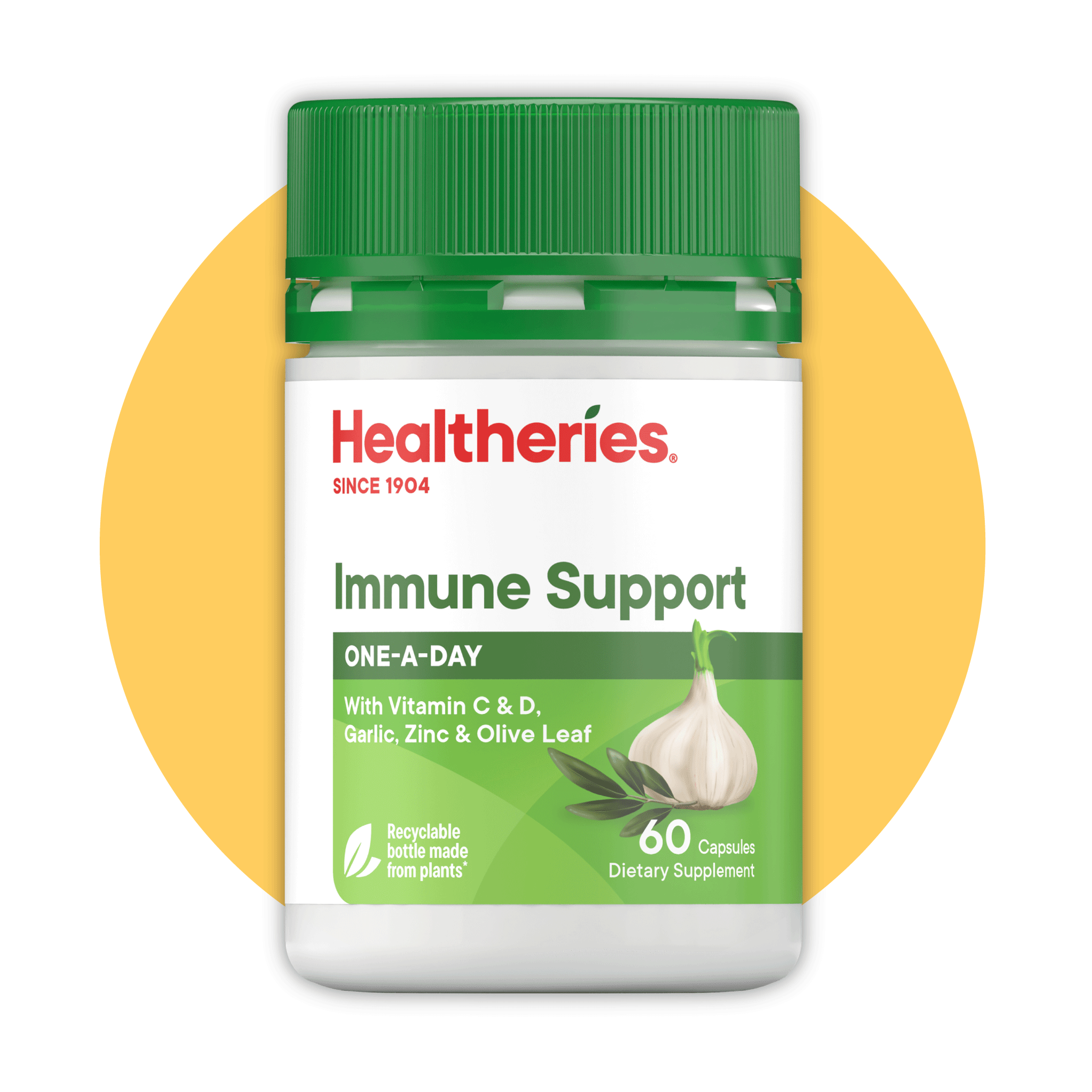 Immune Support Capsules 60s - Healtheries Hong Kong