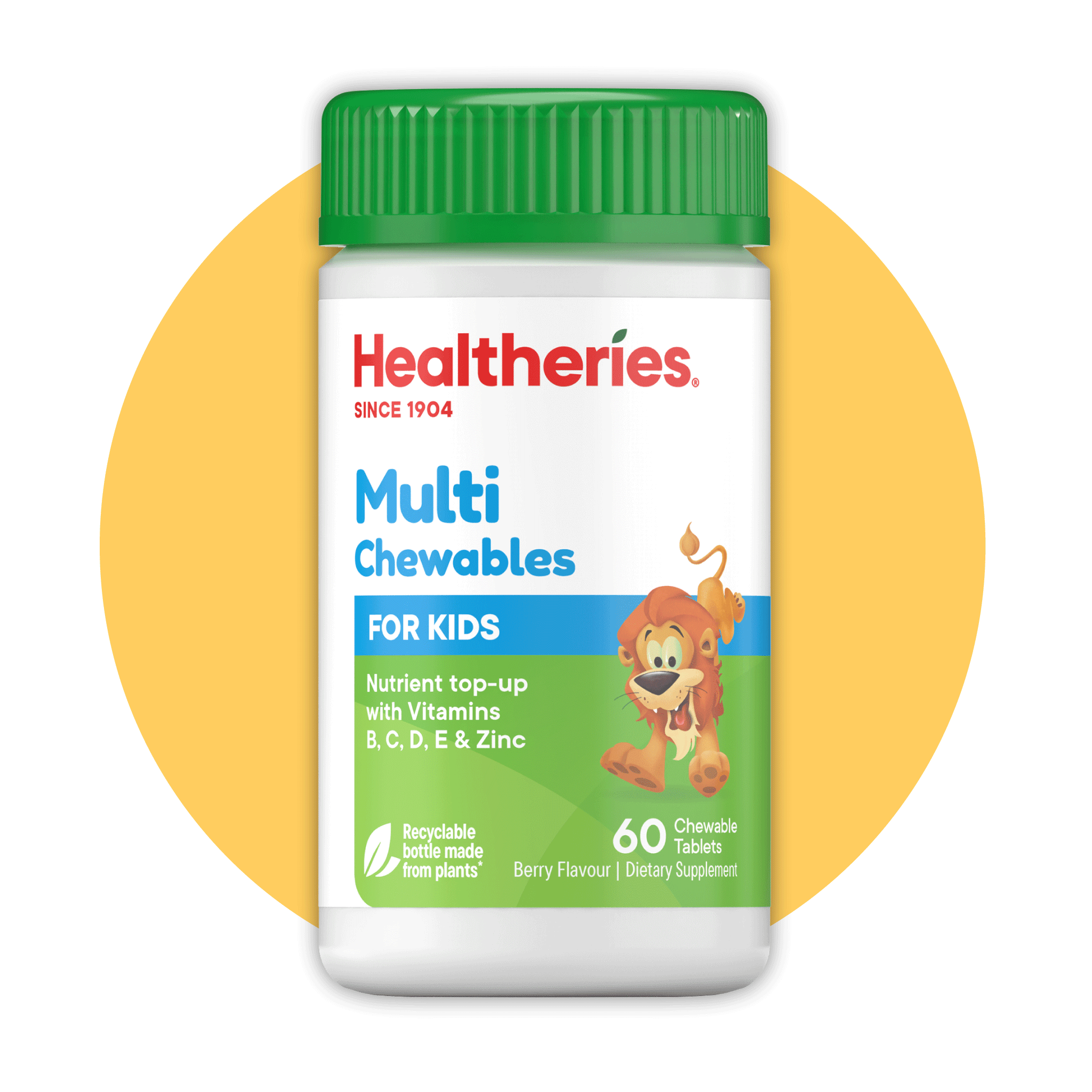 KidsCare Multi Chewable Tablets 60s - Healtheries Hong Kong