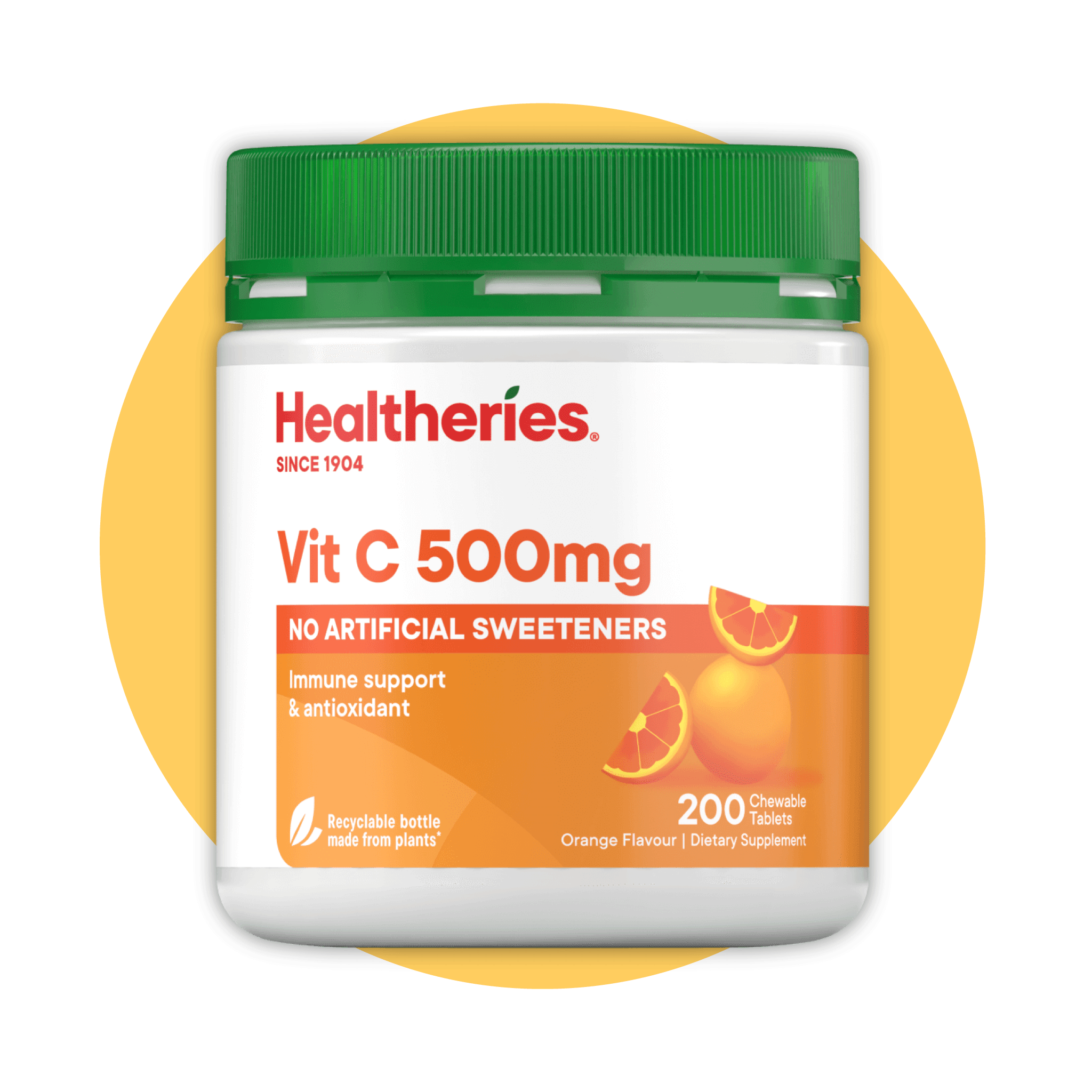 Vit C 500mg Chewable Tablets 200s - Healtheries Hong Kong