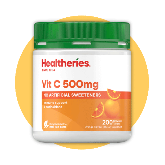Vit C 500mg Chewable Tablets 200s - Healtheries Hong Kong